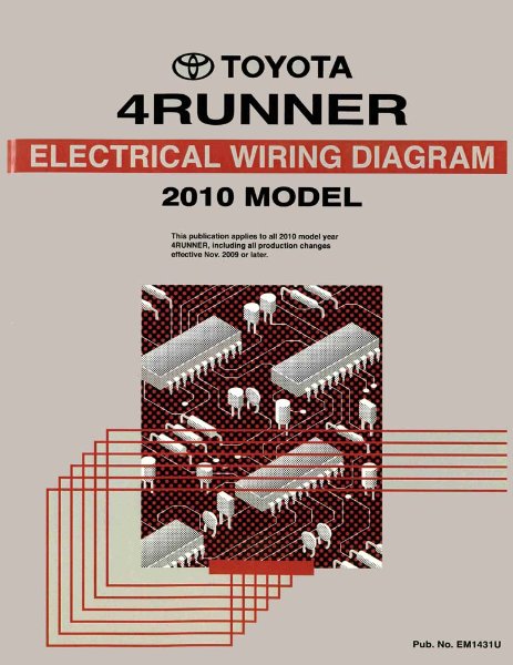 2010 Toyota 4Runner Wiring Diagrams Manual
