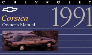 1991 Chevrolet Corsica Owner's Manual