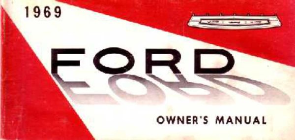 1969 Ford Galaxie Owner's Manual