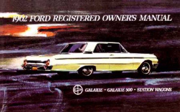 1962 Ford Galaxie Owner's Manual