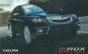 2010 Acura RDX Owner's Manual