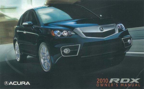 2010 Acura RDX Owner's Manual