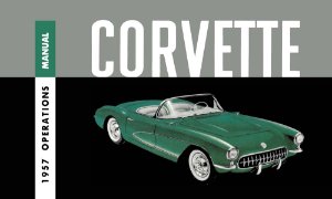 1957 Chevrolet Corvette Owner's Manual