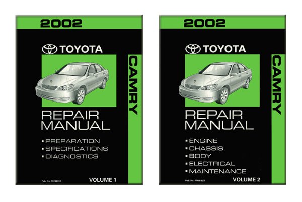 2002 Toyota Camry Factory Shop Service Manual
