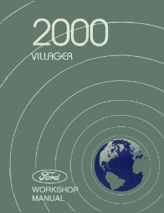 2000 Ford Villager Factory Shop Service Manual