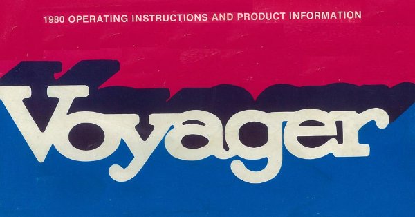 1980 Plymouth Voyager Owner's Manual
