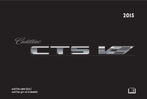2015 Cadillac CTS-V Owner's Manual