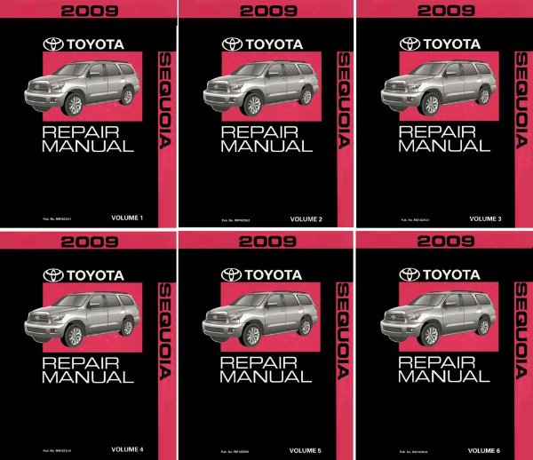 2009 Toyota Sequoia Factory Shop Service Manual
