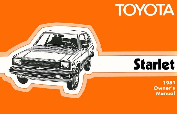1981 Toyota Starlet Owner's Manual