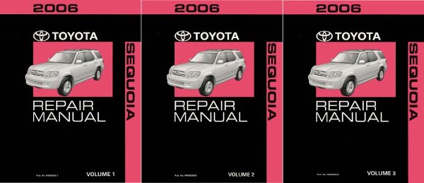 2006 Toyota Sequoia Factory Shop Service Manual