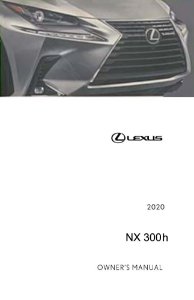 2020 Lexus NX 300H Owner's Manual