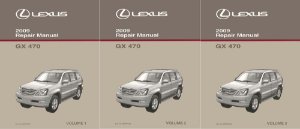2009 Lexus GX 470 Factory Shop Service Manual