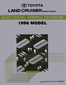 1996 Toyota Land Cruiser Wiring Diagrams Manual