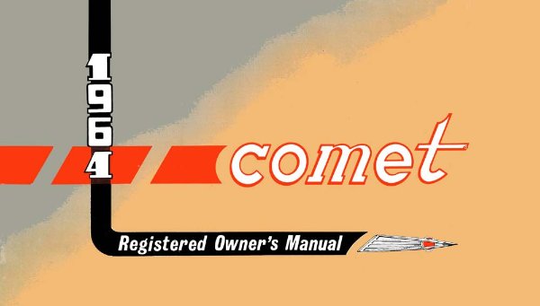 1964 Mercury Comet Owner's Manual