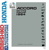 1984 HONDA ACCORD Body, Chassis & Electrical Service Manual sample image