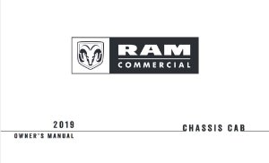 2019 Dodge Ram Chassis Cab Owner's Manual