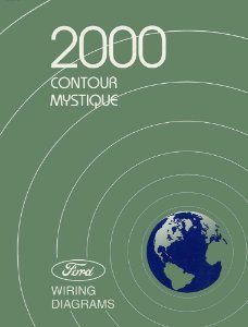 2000 Ford Contour, Mercury Mystique Wiring Diagrams Manual