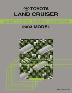 2003 Toyota Land Cruiser Wiring Diagrams Manual