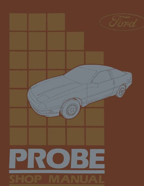 1989 Ford Probe Factory Shop Service Manual