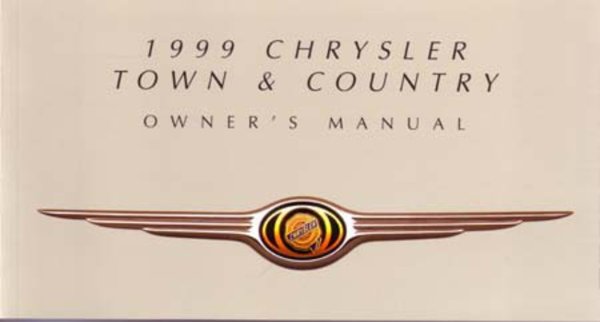 1999 Chrysler Town & Country Owner's Manual
