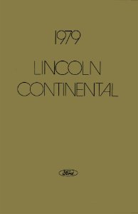 1979 Lincoln Continental Owner's Manual