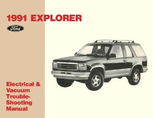 1991 Ford Truck Explorer Wiring Diagrams Manual