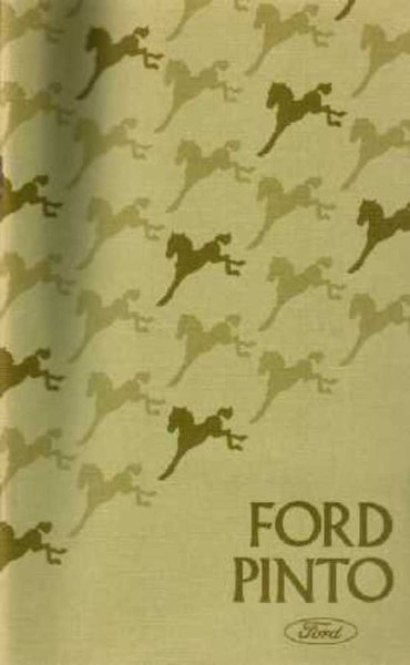 1975 Ford Pinto Owner's Manual