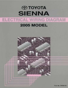 2005 Toyota Sienna Wiring Diagrams Manual