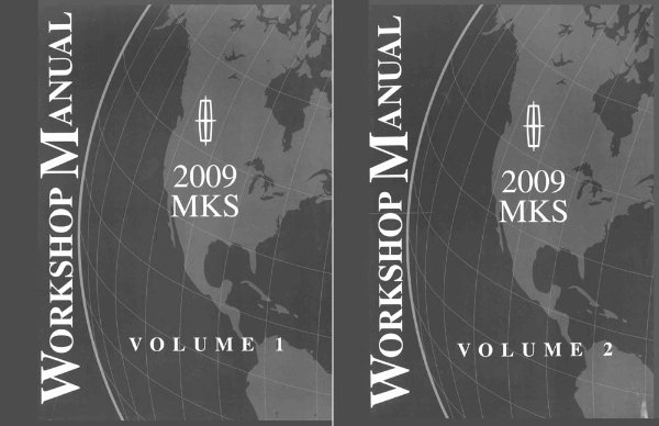 2009 Lincoln MKS Factory Shop Service Manual