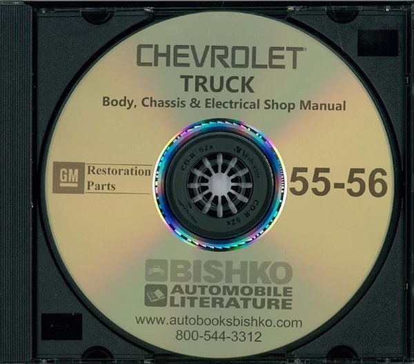 1955–1956 Chevrolet Truck All Models Factory Shop Service Manual