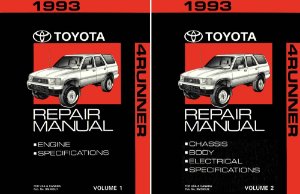 1993 Toyota 4-Runner Shop Service Repair Manual