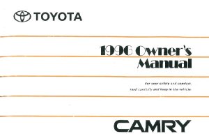 1996 Toyota Camry Owner's Manual