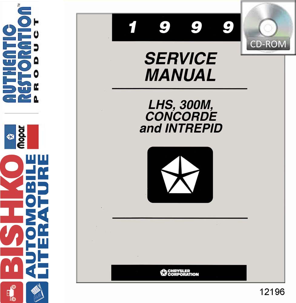 1999 Chrysler LHS, 300M, Concorde, Intrepid Factory Shop Service Manual