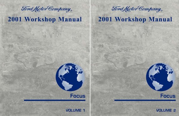 2001 Ford Focus Factory Shop Service Manual