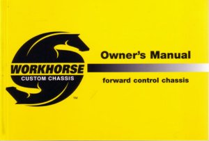 1999–2000 Workhorse Forward Control Owner's Manual