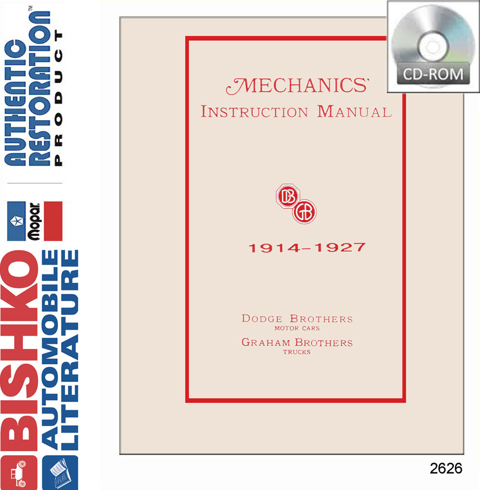 1914 1925 1926 1927 Dodge Car Truck Service Manual PDF Engine Electrical