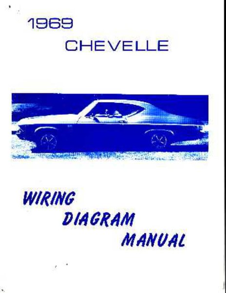 1969 Chevrolet Chevelle Wiring Diagrams Manual