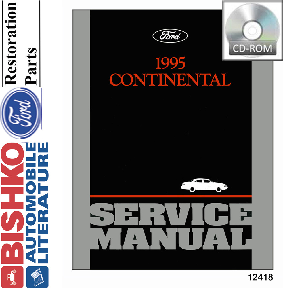 1995 Lincoln Continental Factory Shop Service Manual