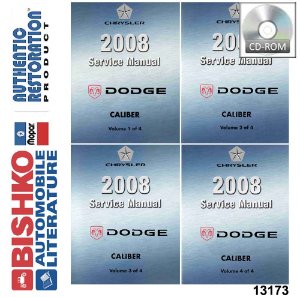 2008 Dodge Caliber Factory Shop Service Manual