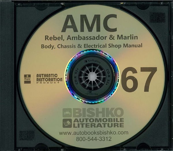1967 AMC Ambassador, Marlin, Rebel Factory Shop Service Manual