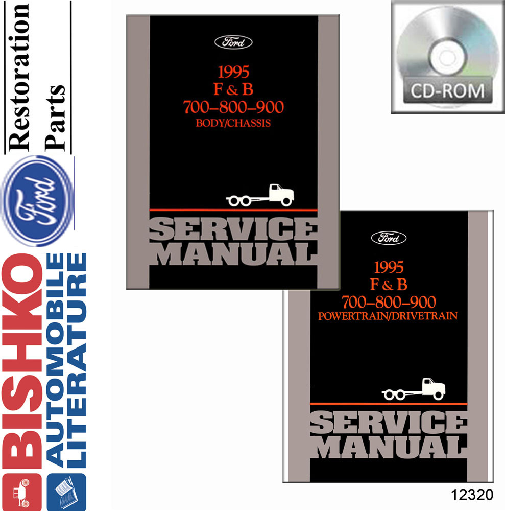 1995 Ford Med Duty Heavy Duty Truck Shop Service Repair Manual PDF Engine
