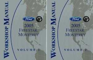2005 Ford Truck Freestar / Monterey Factory Shop Service Manual
