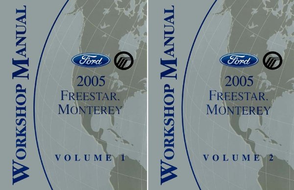 2005 Ford Truck Freestar / Monterey Factory Shop Service Manual