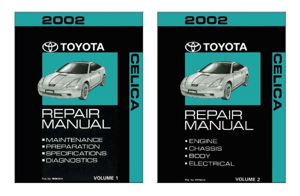2002 Toyota Celica Factory Shop Service Manual
