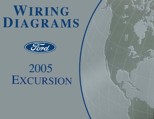 2005 Ford Truck Excursion Wiring Diagrams Manual