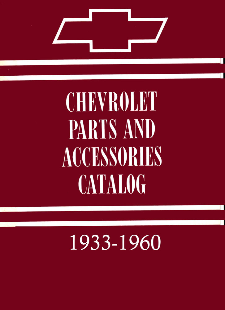 1933 1957 1958 1959 1960 Chevrolet Part Numbers Book List Interchange Drawings