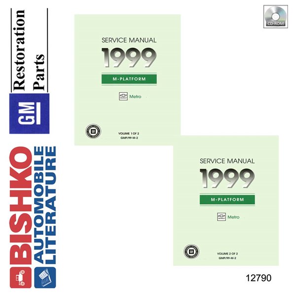 1999 Chevrolet Metro Factory Shop Service Manual