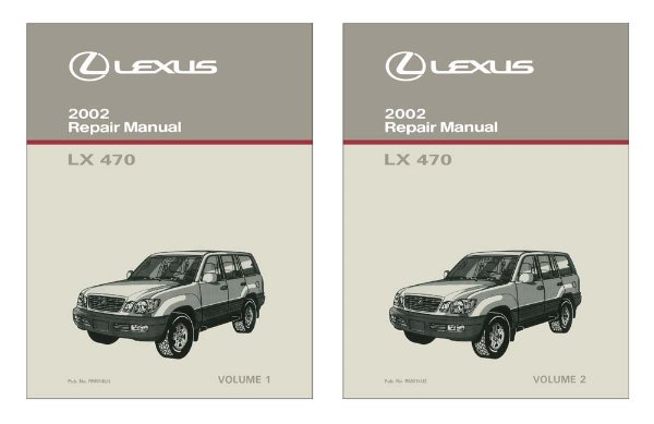 2002 Lexus LX 470 Factory Shop Service Manual