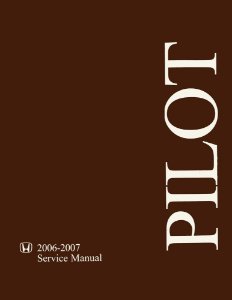 2006–2007 Honda Pilot Factory Shop Service Manual