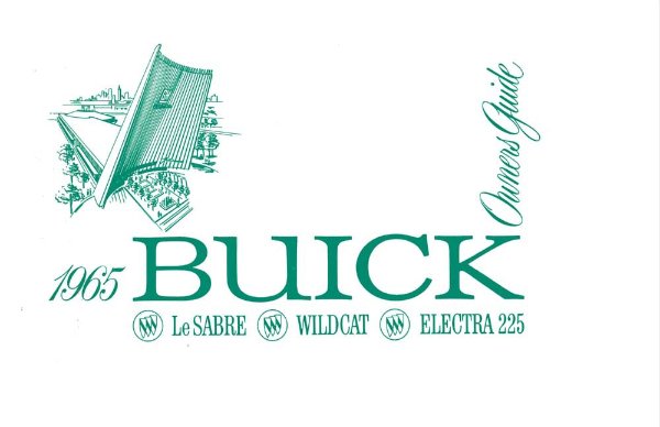 1965 Buick Lesabre, Wildcat, Electra Owner's Manual